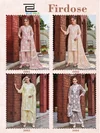 Firdose By Blue Hills 14 Kg Rayon With Thread Work Kurti With Bottom Dupatta